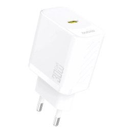 Dudao Ładowarka sieciowa Dudao Biała A27P USB-C GaN 30W | Kompaktowa i Wydajna