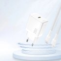 Dudao Ładowarka sieciowa Dudao PD20W GaN USB-C | Szybkie ładowanie Power Delivery - Biała
