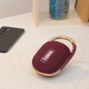 Hoco Głośnik Bluetooth HOCO HC17 Przenośny z Karabińczykiem Bordowy 5W
