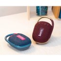Hoco Głośnik Bluetooth HOCO HC17 Przenośny z Karabińczykiem Bordowy 5W