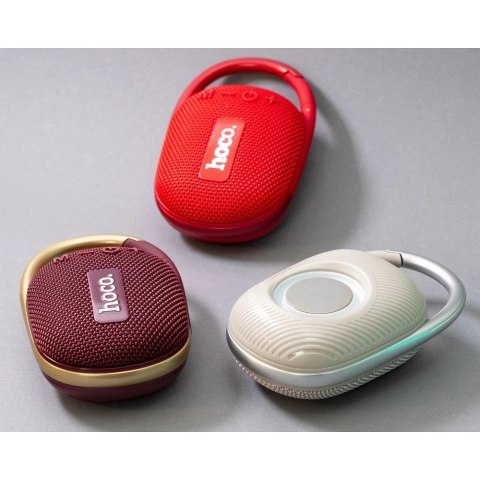 Hoco Głośnik Bluetooth HOCO HC17 Przenośny z Karabińczykiem Bordowy 5W Hoco Głośnik Bluetooth HOCO HC17 Przenośny z Karabińczykiem Bordowy 5W