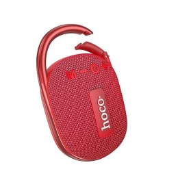 Hoco Głośnik Bluetooth HOCO HC17 Przenośny z Karabińczykiem Czerwony 5W