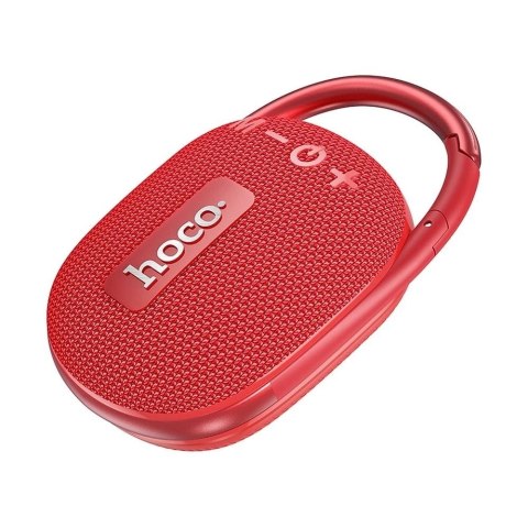 Hoco Głośnik Bluetooth HOCO HC17 Przenośny z Karabińczykiem Czerwony 5W Hoco Głośnik Bluetooth HOCO HC17 Przenośny z Karabińczykiem Czerwony 5W