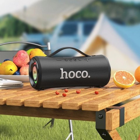 Hoco HOCO HA10 Głośnik Bluetooth 2x20W Czarny RGB Przenośny Hoco HOCO HA10 Głośnik Bluetooth 2x20W Czarny RGB Przenośny