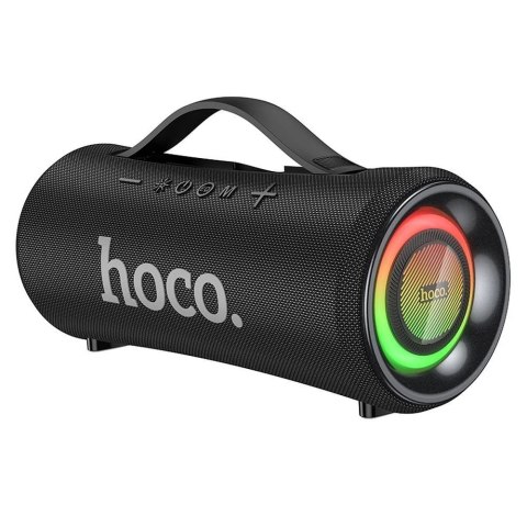 Hoco HOCO HA10 Głośnik Bluetooth 2x20W Czarny RGB Przenośny Hoco HOCO HA10 Głośnik Bluetooth 2x20W Czarny RGB Przenośny
