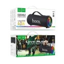 Hoco HOCO HA10 Głośnik Bluetooth 2x20W Czarny RGB Przenośny