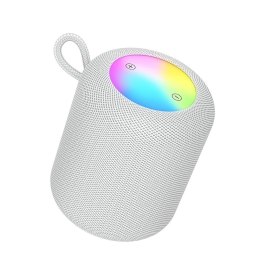 Hoco HOCO HC30 Głośnik Bluetooth 5W RGB LED Szary Przenośny