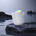 Hoco HOCO HC30 Głośnik Bluetooth 5W RGB LED Szary Przenośny