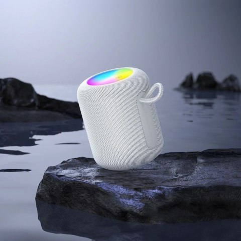 Hoco HOCO HC30 Głośnik Bluetooth 5W RGB LED Szary Przenośny Hoco HOCO HC30 Głośnik Bluetooth 5W RGB LED Szary Przenośny