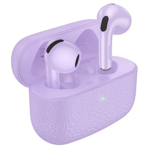 Hoco HOCO Słuchawki Bezprzewodowe Bluetooth TWS EQ15 Fioletowe Hoco HOCO Słuchawki Bezprzewodowe Bluetooth TWS EQ15 Fioletowe