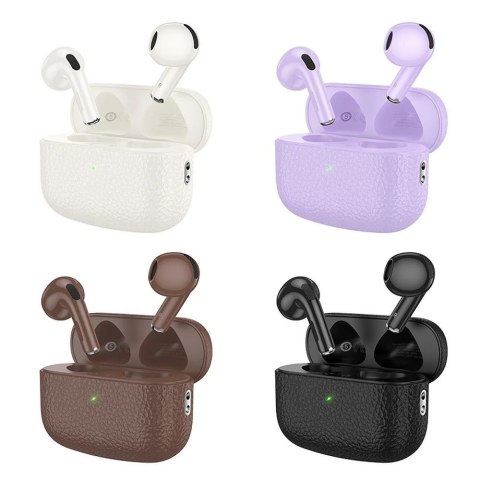 Hoco HOCO Słuchawki Bezprzewodowe Bluetooth TWS EQ15 Fioletowe Hoco HOCO Słuchawki Bezprzewodowe Bluetooth TWS EQ15 Fioletowe