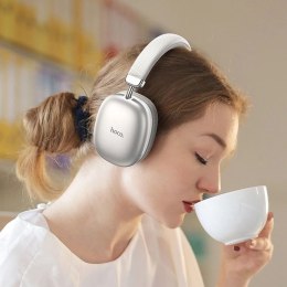 Hoco HOCO Słuchawki Bezprzewodowe Bluetooth W35 Składane Białe