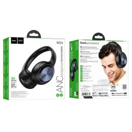 Hoco HOCO Słuchawki Bezprzewodowe Bluetooth W54 ANC Czarne