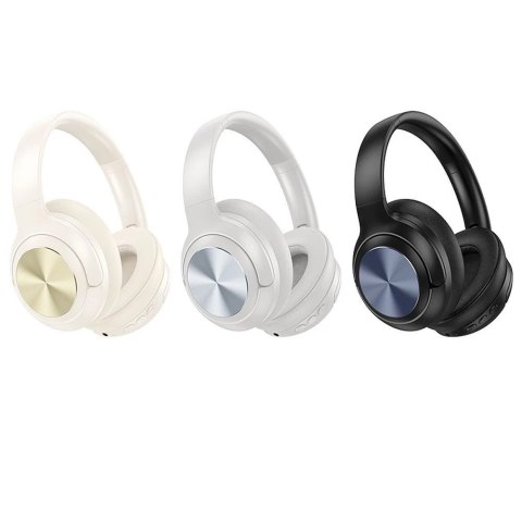 Hoco HOCO słuchawki bezprzewodowe bluetooth nagłowne ANC W54 szare Hoco HOCO słuchawki bezprzewodowe bluetooth nagłowne ANC W54 szare