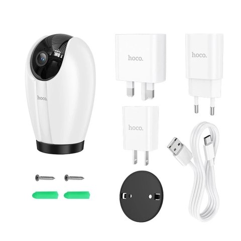 Hoco Kamera wewnętrzna Wi-Fi HOCO D6 Full HD, IR, detekcja ruchu Hoco Kamera wewnętrzna Wi-Fi HOCO D6 Full HD, IR, detekcja ruchu