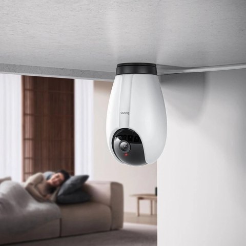 Hoco Kamera wewnętrzna Wi-Fi HOCO D6 Full HD, IR, detekcja ruchu Hoco Kamera wewnętrzna Wi-Fi HOCO D6 Full HD, IR, detekcja ruchu