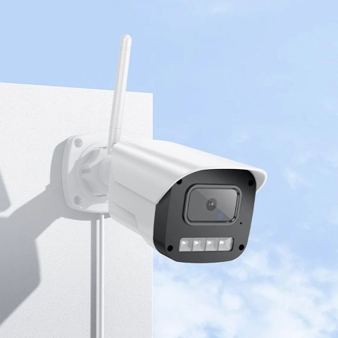 Hoco Kamera zewnętrzna Wi-Fi HOCO D4 Full HD, IR, kolor, IP65 Hoco Kamera zewnętrzna Wi-Fi HOCO D4 Full HD, IR, kolor, IP65