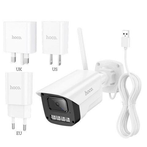 Hoco Kamera zewnętrzna Wi-Fi HOCO D4 Full HD, IR, kolor, IP65 Hoco Kamera zewnętrzna Wi-Fi HOCO D4 Full HD, IR, kolor, IP65
