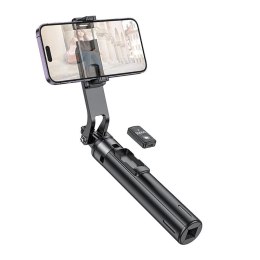 Hoco Selfie stick HOCO K21 z pilotem Bluetooth i statywem 1,37 m