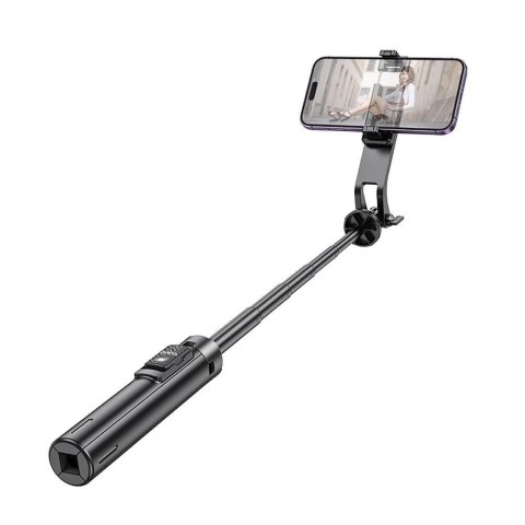 Hoco Selfie stick HOCO K21 z pilotem Bluetooth i statywem 1,37 m Hoco Selfie stick HOCO K21 z pilotem Bluetooth i statywem 1,37 m