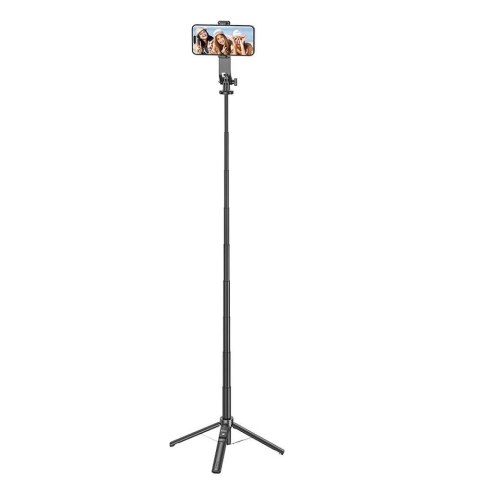 Hoco Selfie stick HOCO K21 z pilotem Bluetooth i statywem 1,37 m Hoco Selfie stick HOCO K21 z pilotem Bluetooth i statywem 1,37 m
