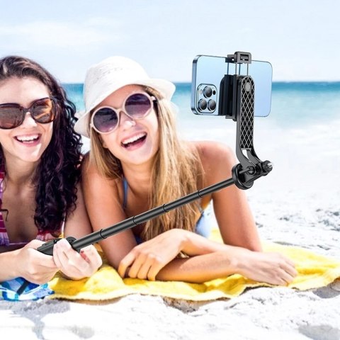 Hoco Selfie stick HOCO K21 z pilotem Bluetooth i statywem 1,37 m Hoco Selfie stick HOCO K21 z pilotem Bluetooth i statywem 1,37 m