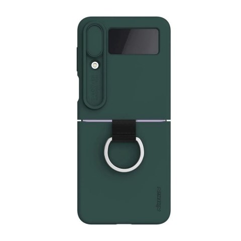 Nillkin Etui ochronne do Samsung Galaxy Z Flip 4 5G Nillkin CamShield Silky zielone Nillkin Etui ochronne do Samsung Galaxy Z Flip 4 5G Nillkin CamShield Silky zielone