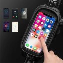 RockBros Sakwa Rockbros B68-1 na ramę z pokrowcem na telefon Czarna