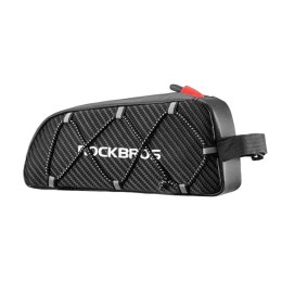 RockBros TORBA ROWEROWA ROCKBROS 039BK NA RAMĘ 1L Z PLECIONKĄ WODOODPORNA CZARNA
