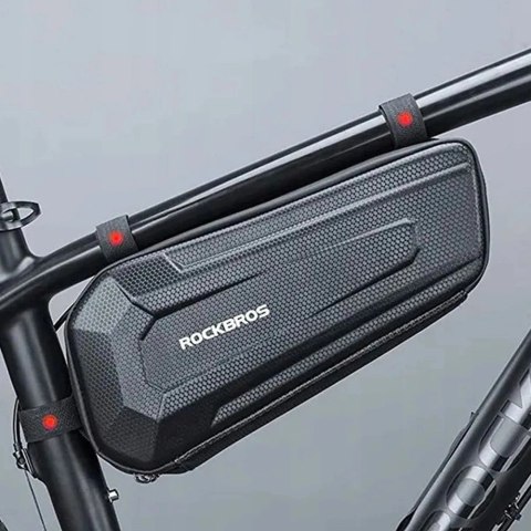 RockBros Torba Rockbros B67 na ramę roweru 2,5L Wodoodporna Czarna RockBros Torba Rockbros B67 na ramę roweru 2,5L Wodoodporna Czarna