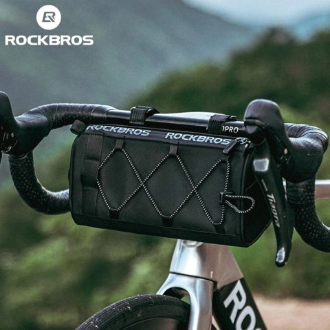 RockBros Torba Rowerowa Rockbros 30110030001 Na Kierownicę 1,5L Czarna RockBros Torba Rowerowa Rockbros 30110030001 Na Kierownicę 1,5L Czarna