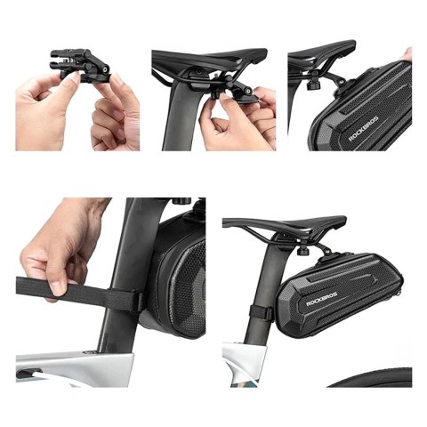 RockBros Torba rowerowa Rockbros B69 1,8L - Szybki montaż, bezpieczne przechowywanie RockBros Torba rowerowa Rockbros B69 1,8L - Szybki montaż, bezpieczne przechowywanie