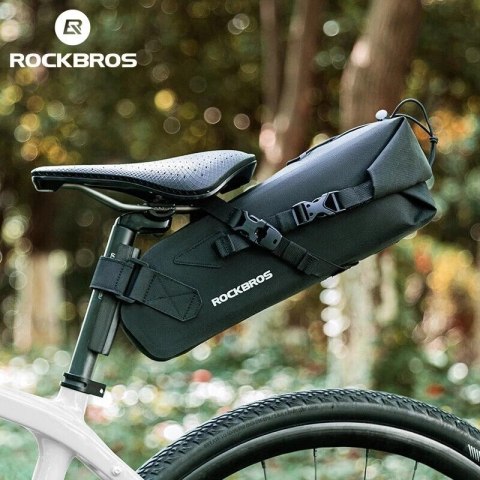 RockBros Torba rowerowa Rockbros pod siodełko 3L - czarna RockBros Torba rowerowa Rockbros pod siodełko 3L - czarna