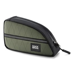 RockBros Torba trójkątna Rockbros 0,8 l na ramę roweru - zielona