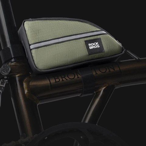 RockBros Torba trójkątna Rockbros na ramę rowerową 0,8l - czarna RockBros Torba trójkątna Rockbros na ramę rowerową 0,8l - czarna