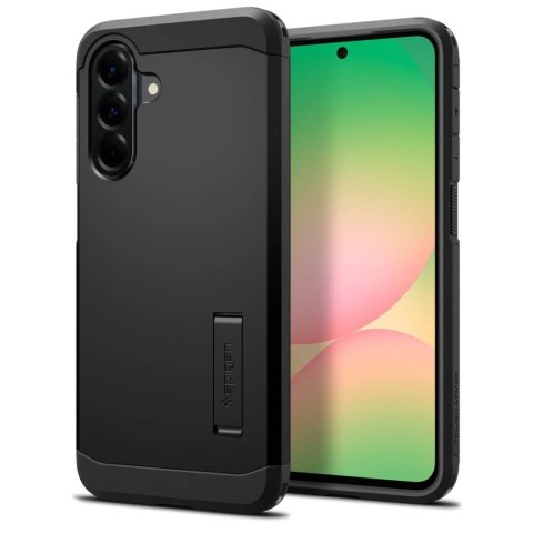 Spigen Etui ochronne do Samsung Galaxy A56 5G Spigen Tough Armor czarne Black Spigen Etui ochronne do Samsung Galaxy A56 5G Spigen Tough Armor czarne Black