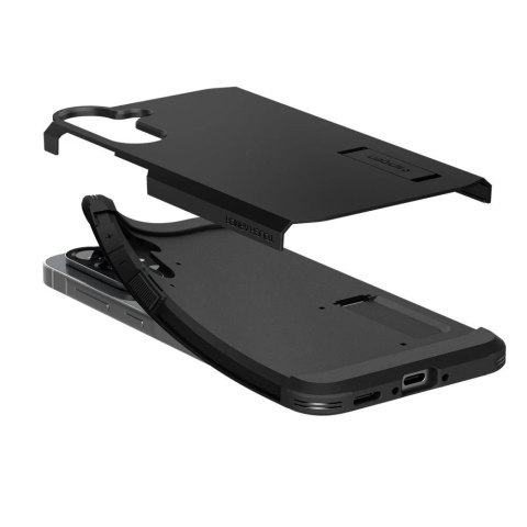 Spigen Etui ochronne do Samsung Galaxy A56 5G Spigen Tough Armor czarne Black Spigen Etui ochronne do Samsung Galaxy A56 5G Spigen Tough Armor czarne Black