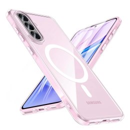 Alogy Etui do Samsung Galaxy A56 / A36 5G obudowa ochronna na telefon Alogy HybridMag™️ Case do MagSafe Przezroczyste