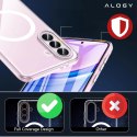 Alogy Etui do Samsung Galaxy A56 / A36 5G obudowa ochronna na telefon Alogy HybridMag™️ Case do MagSafe Przezroczyste