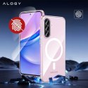 Alogy Etui do Samsung Galaxy A56 / A36 5G obudowa ochronna na telefon Alogy HybridMag™️ Case do MagSafe Przezroczyste