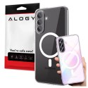 Alogy Etui do Samsung Galaxy A56 / A36 5G obudowa ochronna na telefon Alogy HybridMag™️ Case do MagSafe Przezroczyste