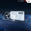Alogy Etui do Samsung Galaxy S25 obudowa ochronna na telefon Alogy HybridMag™️ Case do MagSafe Przezroczyste