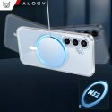 Alogy Etui do Samsung Galaxy S25 obudowa ochronna na telefon Alogy HybridMag™️ Case do MagSafe Przezroczyste