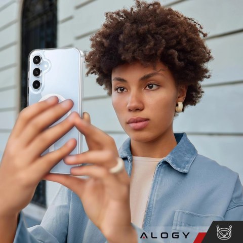 Alogy Etui do Samsung Galaxy S25 obudowa ochronna na telefon Alogy HybridMag™️ Case do MagSafe Przezroczyste Alogy Etui do Samsung Galaxy S25 obudowa ochronna na telefon Alogy HybridMag™️ Case do MagSafe Przezroczyste