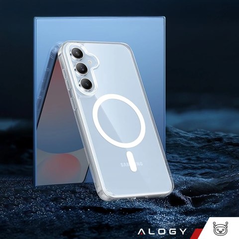 Alogy Etui do Samsung Galaxy S25 obudowa ochronna na telefon Alogy HybridMag™️ Case do MagSafe Przezroczyste Alogy Etui do Samsung Galaxy S25 obudowa ochronna na telefon Alogy HybridMag™️ Case do MagSafe Przezroczyste