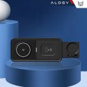 Alogy Ładowarka Indukcyjna Alogy Bezprzewodowa Qi PD QC 3.0 2w1 Szybka do Apple iPhone Airpods Watch Stacja ładująca stojak czarna
