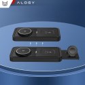 Alogy Ładowarka Indukcyjna Alogy Bezprzewodowa Qi PD QC 3.0 2w1 Szybka do Apple iPhone Airpods Watch Stacja ładująca stojak czarna