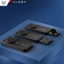 Alogy Ładowarka Indukcyjna Alogy Bezprzewodowa Qi PD QC 3.0 2w1 Szybka do Apple iPhone Airpods Watch Stacja ładująca stojak czarna