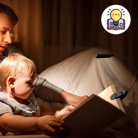 Alogy Lampka Alogy LED nocna na biurko biurkowa do czytania lampa regulowana giętka bezprzewodowa micro USB czarna Alogy Lampka Alogy LED nocna na biurko biurkowa do czytania lampa regulowana giętka bezprzewodowa micro USB czarna