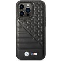 BMW Etui na telefon BMW BMHCP14X22PMGK do Apple iPhone 14 Pro Max 6,7" czarny/black Bi Pattern